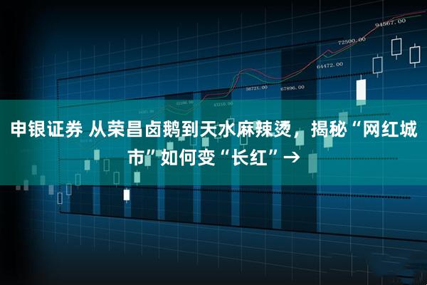 申银证券 从荣昌卤鹅到天水麻辣烫，揭秘“网红城市”如何变“长红”→