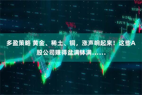 多盈策略 黄金、稀土、铜，涨声响起来！这些A股公司赚得盆满钵满……